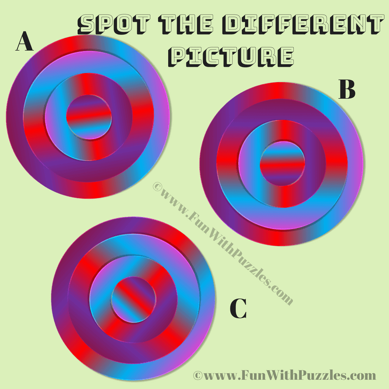 Color Vision Test Picture Puzzle With Answer Brain Teasers Puzzles