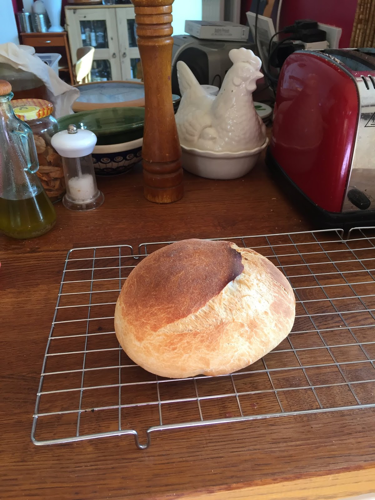 John's Blog RECIPES Baking bread in a cast iron pot (Dutch Oven) 1