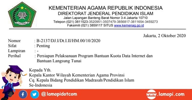 Bantuan Kemenag 2020 Guru Paud