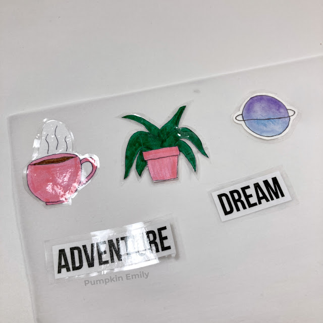 How To Make Your Own Stickers Pumpkin Emily