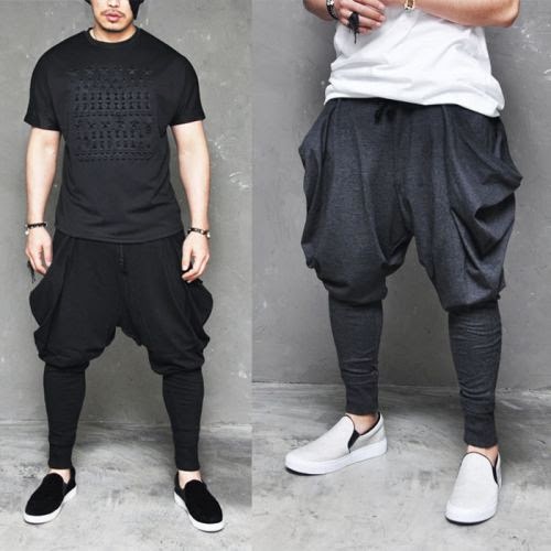 Ultra Drop Harem Rope Monk Baggy-Sweatpants 107 | Fast Fashion Mens ...