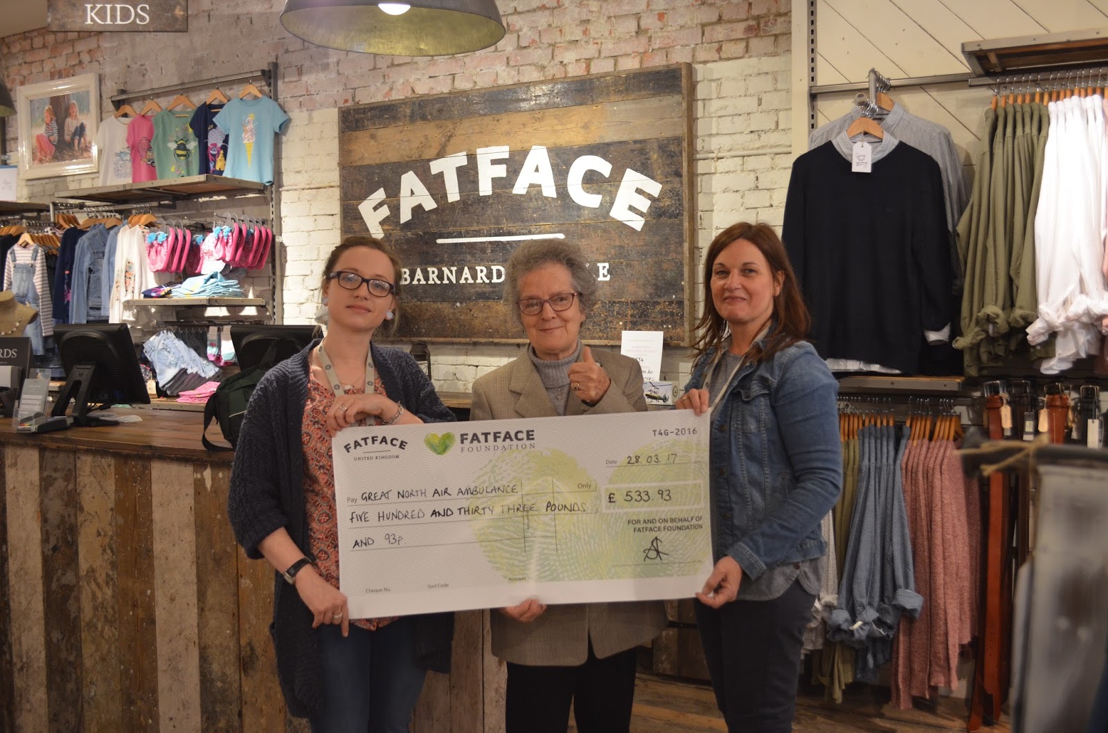 Teesdale Mercury Shoppers help Barnard Castle high street store raise