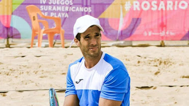 Uruguay eliminado del Beach Tennis de los JJ. SS. de Rosario