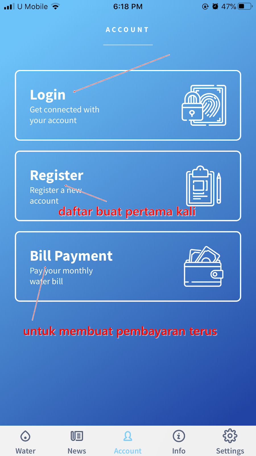 Air selangor semakan Semakan Status