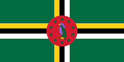 Logo Gambar Bendera Negara Dominika PNG JPG ukuran 400 px