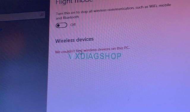 Solve VXDIAG Benz No WiFi Connection 2