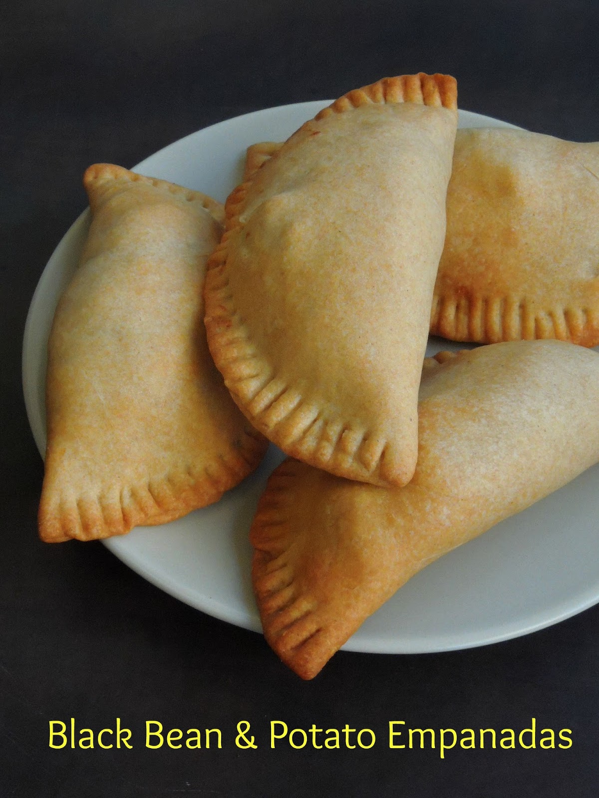 Priya's Versatile Recipes Vegan Black Bean & Potato Empanadas