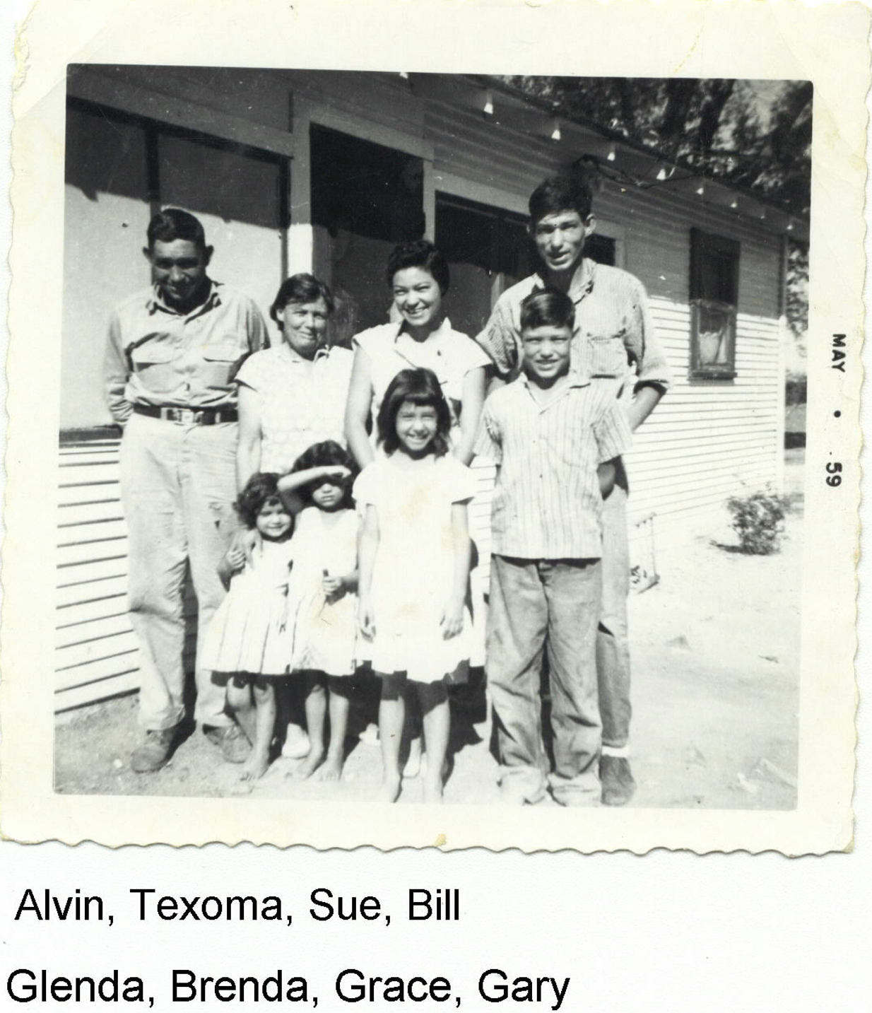 My Family History The Ancestors of Alvin Asbon James and Texoma