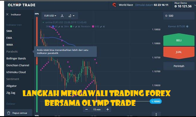Langkah Mengawali Trading Forex Bersama Olymp Trade
