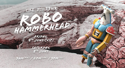 Robo Hammerhead Soft Vinyl Figure by Luke Pelletier x Mighty Jaxx