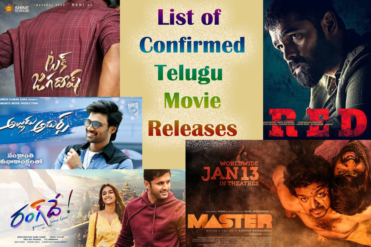 List Of Confirmed Telugu Movie Releases In 2021 CinemaPichiMama