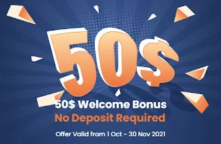 Bonus Forex Tanpa Deposit HonorFX $50