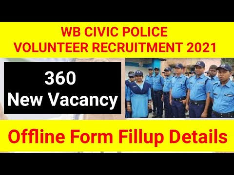 Civic volunteer recruitment 2021 / Civic police recruitment 2021