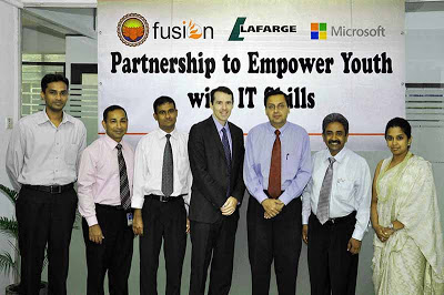 Lafarge Mahaweli Cement+Microsoft Sri Lanka