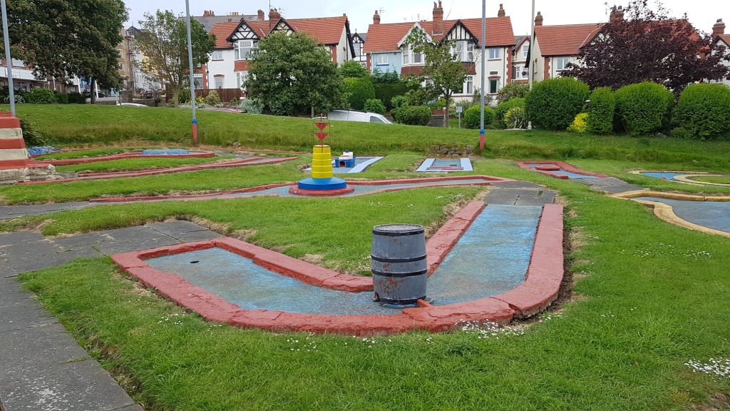 The Ham and Egger Files Crazy Golf at Victoria Park in Scarborough