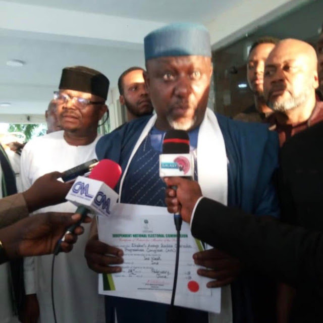BREAKING: INEC issues Certificate Of Return to Okorocha BREAKING: INEC issues Certificate Of Return to Okorocha