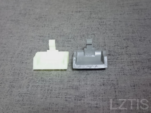 光固化3D列印跟原本的扣環，幾乎一模一樣!