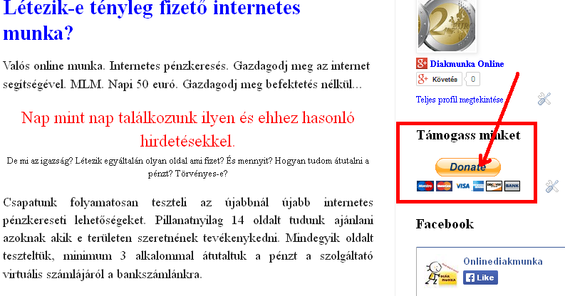 befektetés nélkül munkát keres az interneten