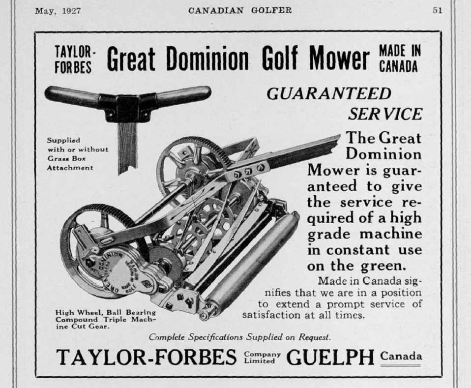 The Kitchissippi Museum The McKellar Golf Course Part One (McKellar