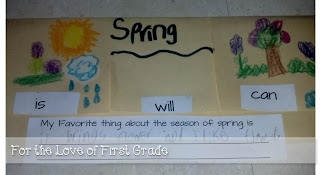 For the Love of First Grade: Spring, Spring, and more Spring!