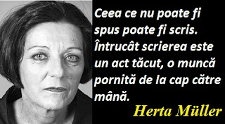 Citatul zilei: 17 august - Herta Müller