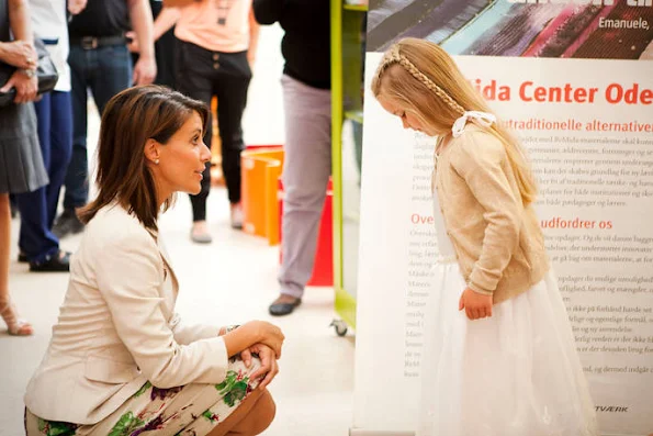 Princess Marie of Denmark visited Hans Christian Andersen Children's Hospital