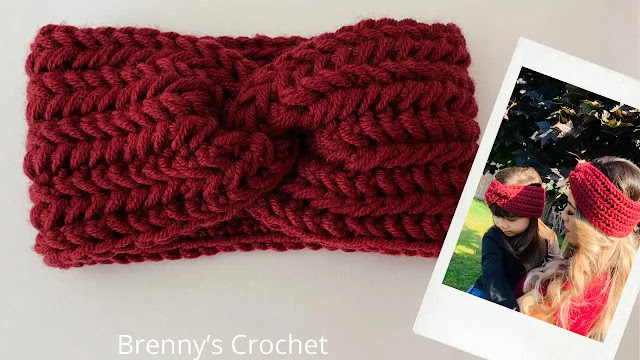 Como Tejer una Diadema o Cintillo Basico a Crochet