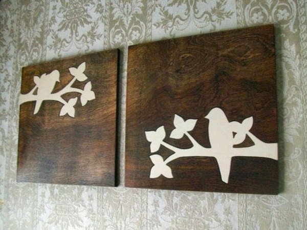 Original decorations from wooden pallets