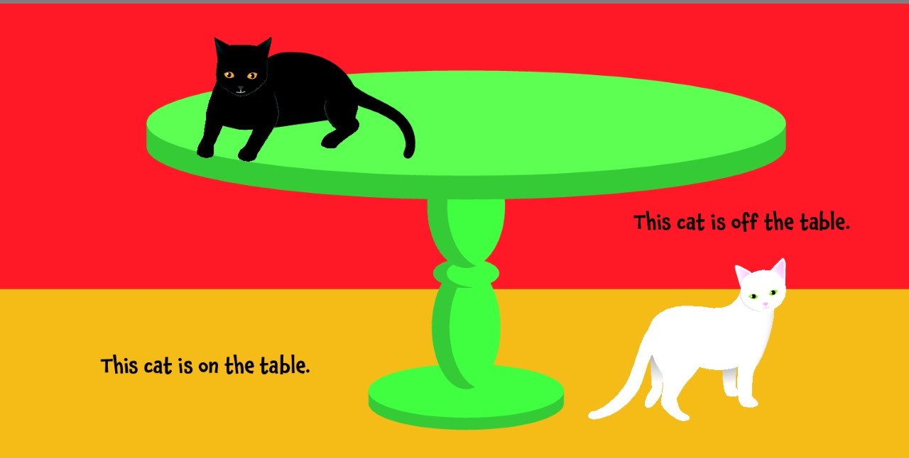 STORYWRAPS "Cat Up, Cat Down" a bookwrap