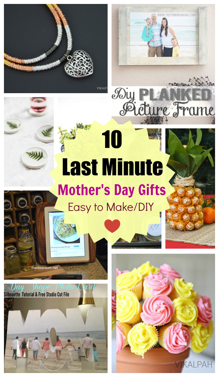 LAST MINUTE/ DIY Mother's Day Gifts!