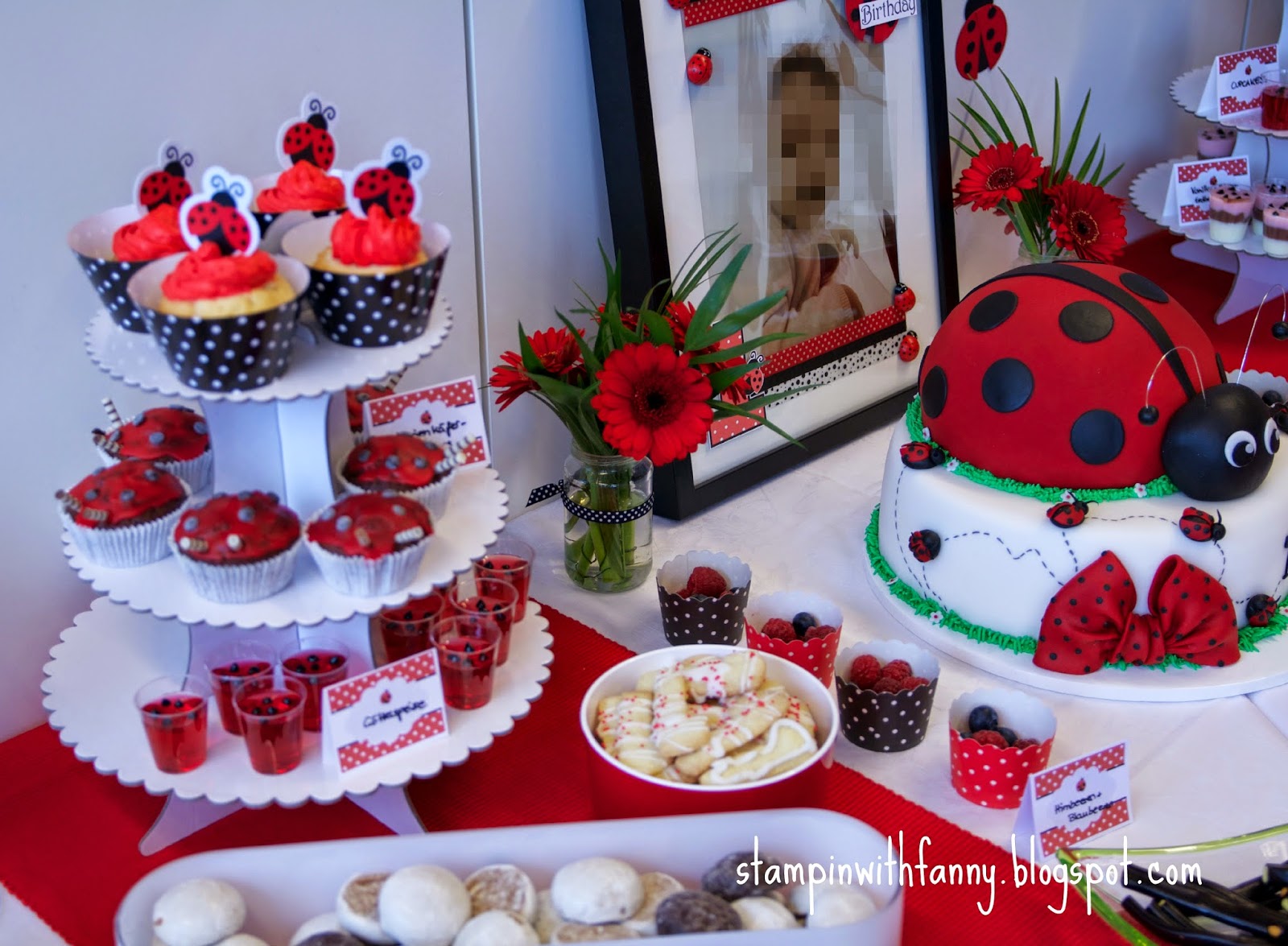 stampin with fanny: Marienkäfer-Geburtstag: Die Candybar (das Herzstück!)