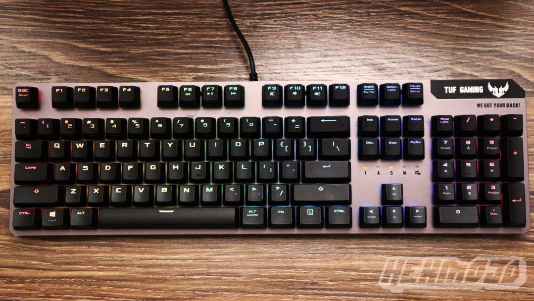 ASUS TUF Gaming K7 OpticalMech Keyboard Review HEXMOJO