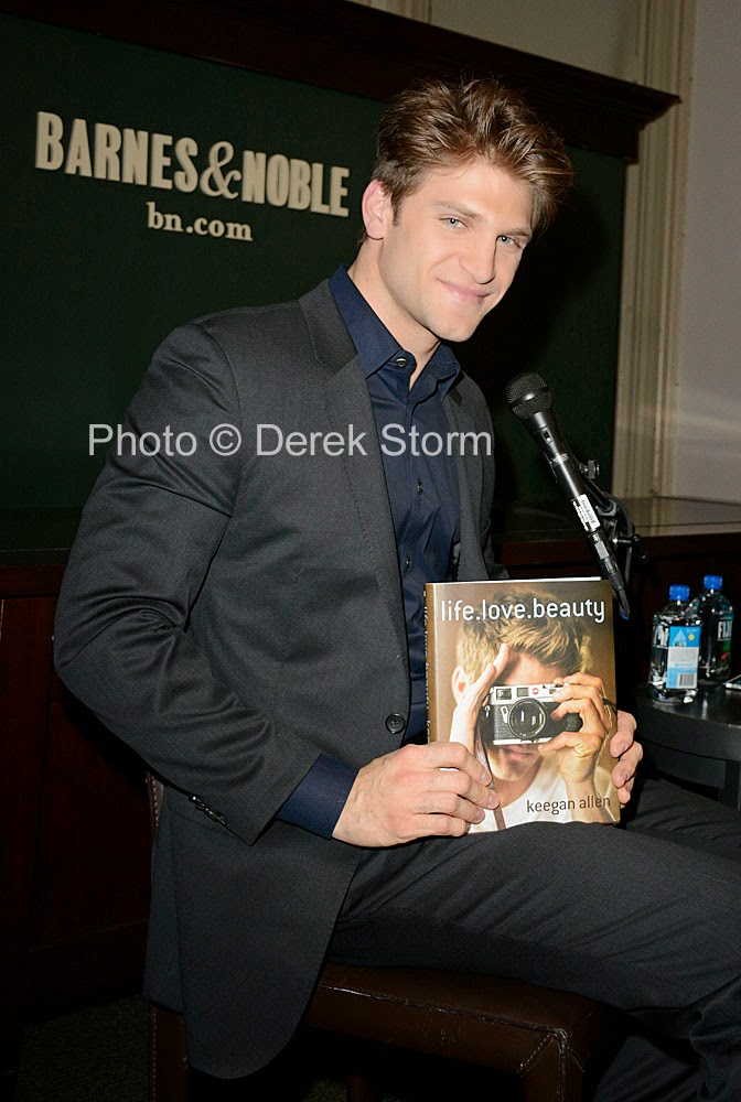 In The News Keegan Allen Appears At Barnes Noble