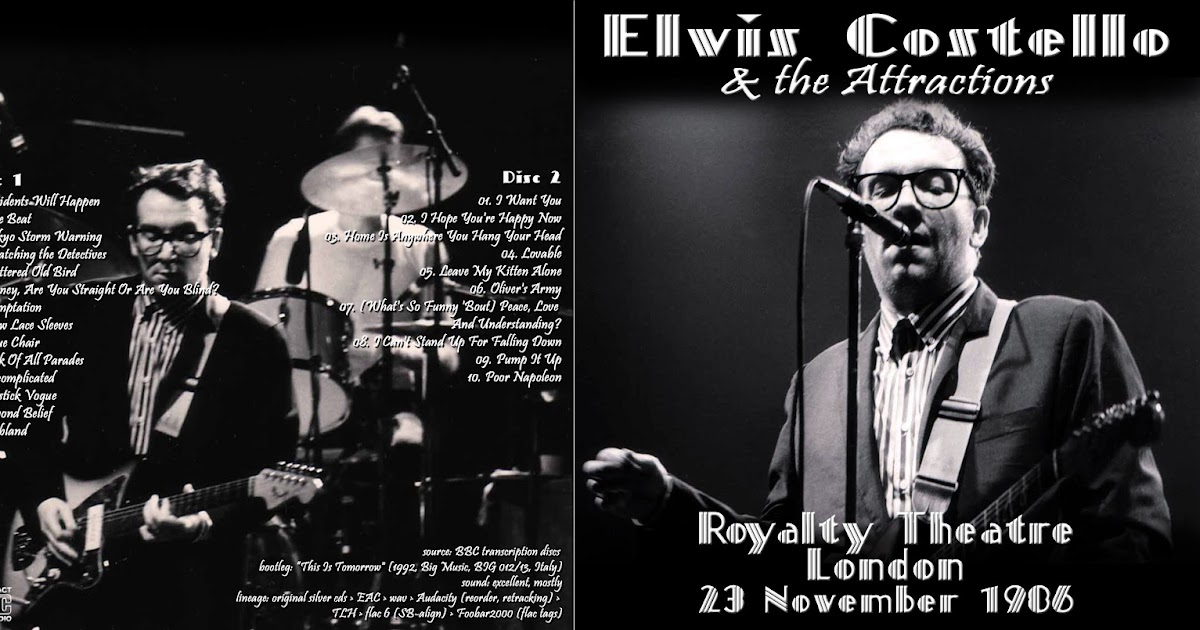 T.U.B.E. Elvis Costello 19861123 London, UK (preFM/FLAC)