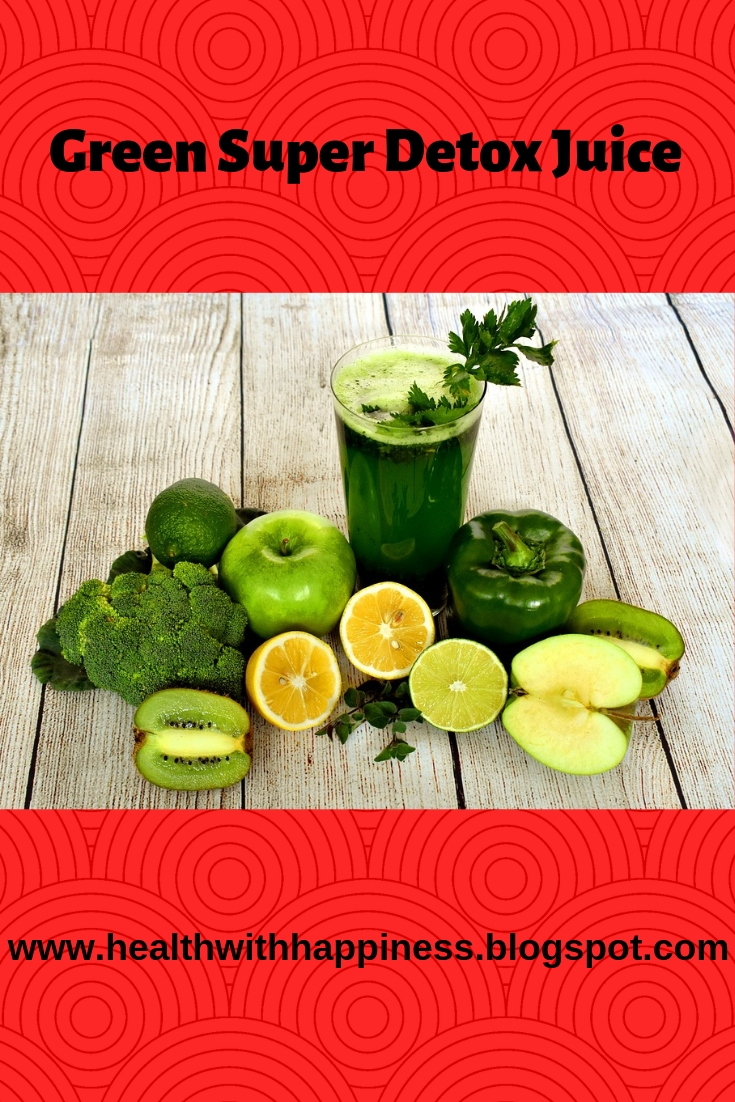 Green Super Detox Juice Recipe