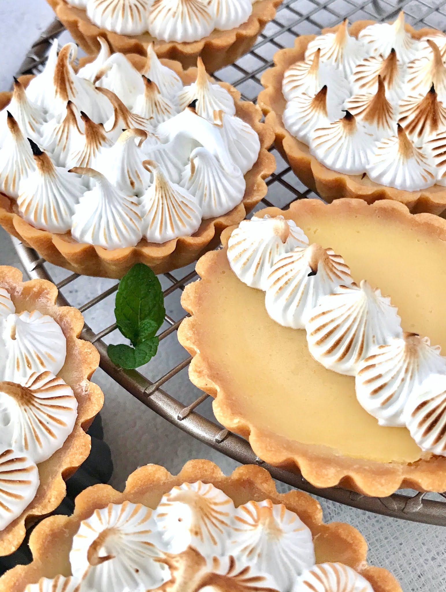Mini Lemon Meringue Tarts
