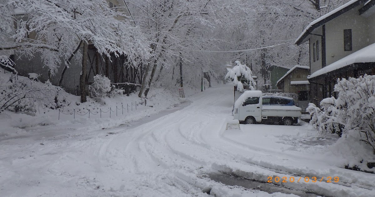 三笠パーク管理事務所からのお知らせ 3月の雪