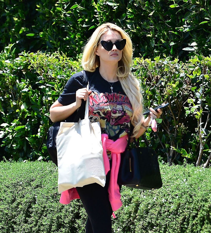 Holly Madison Clicked Outside in West Hollywood 15 Jun -2020