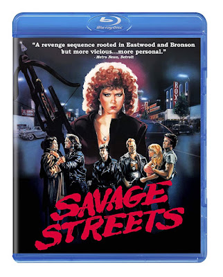 Savage Streets 1984 Bluray Reversible Art