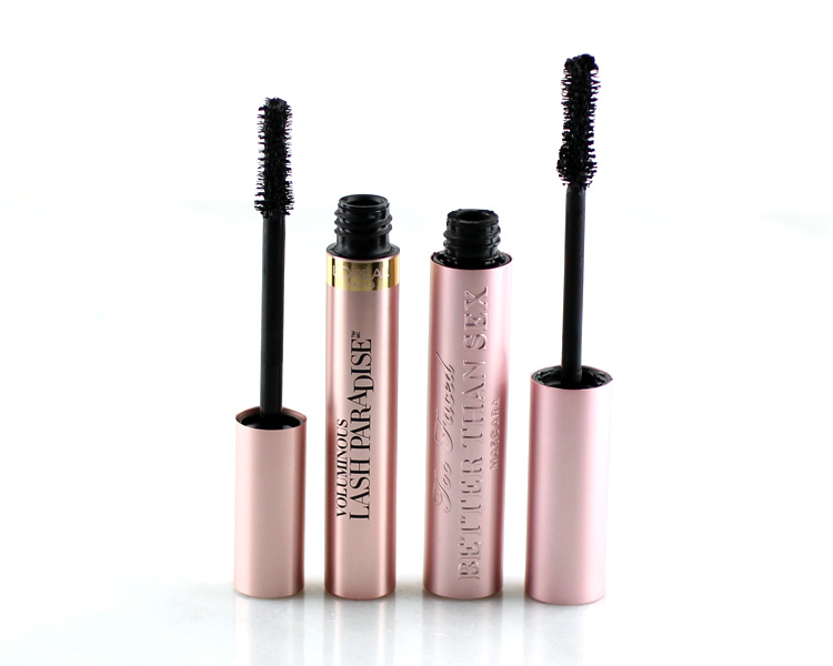 Too Faced vs L'oreal (Better Than Sex mascara dupe) Too Faced vs L'oreal (Better Than Sex mascara dupe)