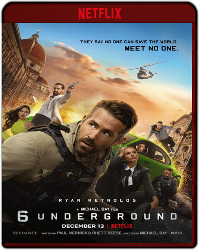 6 Underground (2019) 1080p NF WEB-DL Dual Latino-Inglés [Subt. Esp] (Acción. Comedia)