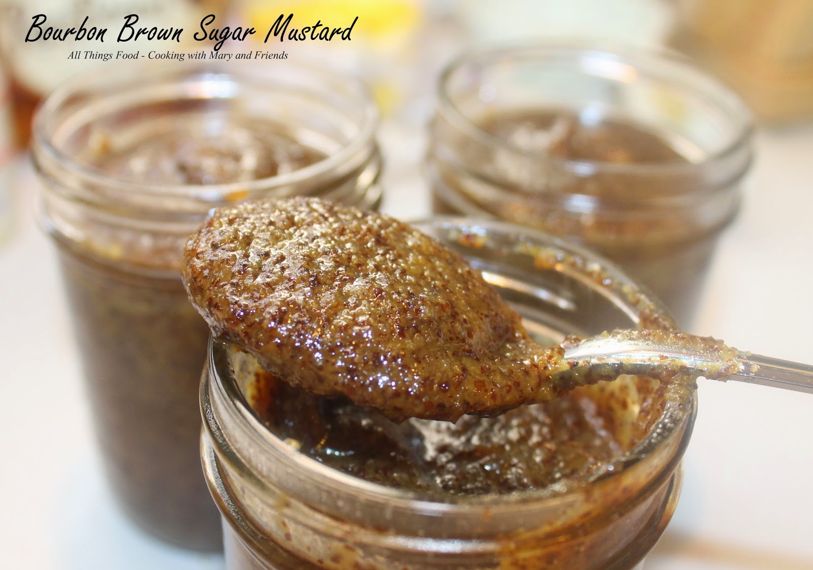 Cooking With Mary and Friends Bourbon Brown Sugar Mustard