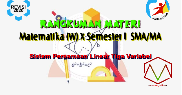 Materi Matematika - Sistem Persamaan Linear Tiga Variabel