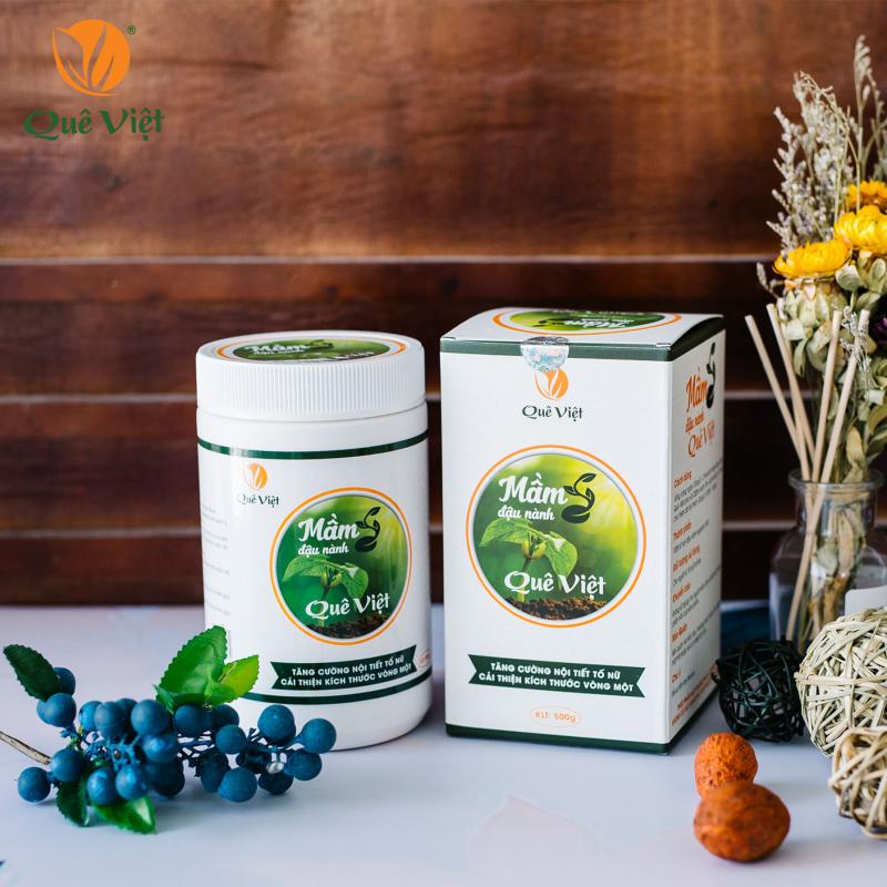 Mầm Đậu Nành Quê Việt 500gr Mầm Đậu Nành Quê Việt 500gr