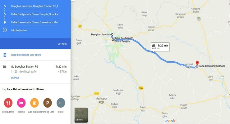 Deoghar tourist places day 1