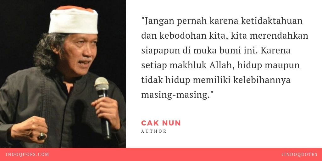  Kata  Bijak Cak  Nun  Tentang Jodoh Cinta Kehidupan  dan 