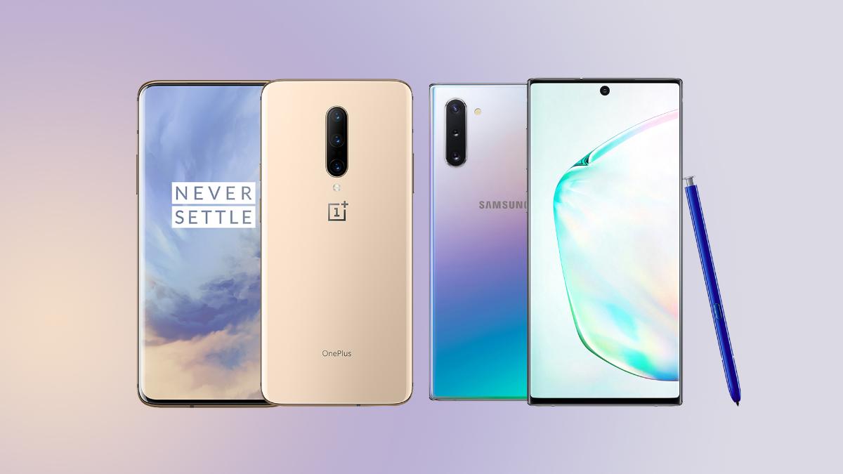 Samsung Galaxy Note 10 vs OnePlus 7 Pro How do these heavyweight