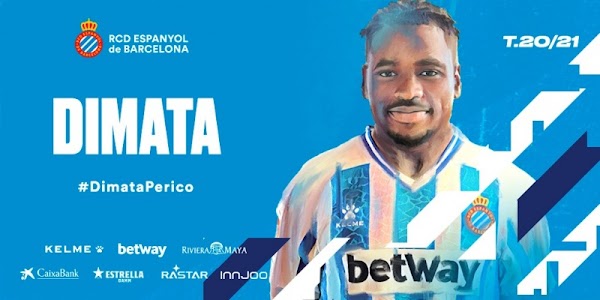 Oficial: Espanyol, firma cedido Dimata