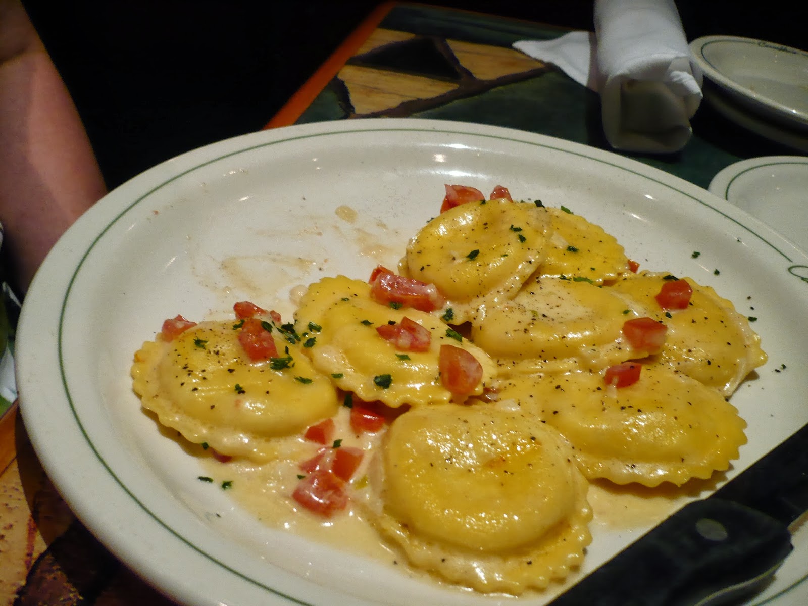 Confessions of a Recalcitrant Goddess Dinner at Carrabba's