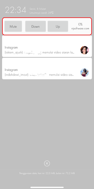 Inilah 3 Cara Mengatur Volume Android Tanpa Tombol